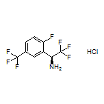 (S)-2,2,2-Trifluoro-1-[2-fluoro-5-(trifluoromethyl)phenyl]ethanamine Hydrochloride