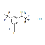 1-[3,5-Bis(trifluoromethyl)phenyl]-2,2,2-trifluoroethanamine Hydrochloride