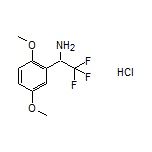 1-(2,5-Dimethoxyphenyl)-2,2,2-trifluoroethanamine Hydrochloride