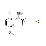 2,2,2-Trifluoro-1-(2-fluoro-5-methoxyphenyl)ethanamine Hydrochloride