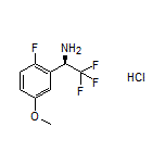 (R)-2,2,2-Trifluoro-1-(2-fluoro-5-methoxyphenyl)ethanamine Hydrochloride