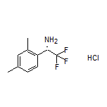 (S)-1-(2,4-Dimethylphenyl)-2,2,2-trifluoroethanamine Hydrochloride