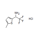 2,2,2-Trifluoro-1-(5-methyl-2-thienyl)ethanamine Hydrochloride