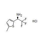 (S)-2,2,2-Trifluoro-1-(5-methyl-2-thienyl)ethanamine Hydrochloride