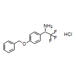 1-[4-(Benzyloxy)phenyl]-2,2,2-trifluoroethanamine Hydrochloride