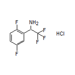 1-(2,5-Difluorophenyl)-2,2,2-trifluoroethanamine Hydrochloride