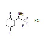 (R)-1-(2,5-Difluorophenyl)-2,2,2-trifluoroethanamine Hydrochloride