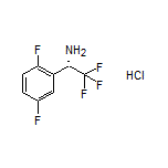 (S)-1-(2,5-Difluorophenyl)-2,2,2-trifluoroethanamine Hydrochloride