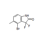 4-Bromo-3,3-difluoro-5-methylindolin-2-one