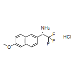 (S)-2,2,2-Trifluoro-1-(6-methoxy-2-naphthyl)ethanamine Hydrochloride