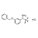 1-[3-(Benzyloxy)phenyl]-2,2,2-trifluoroethanamine Hydrochloride