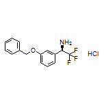 (R)-1-[3-(Benzyloxy)phenyl]-2,2,2-trifluoroethanamine Hydrochloride