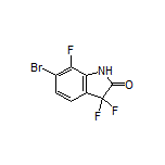 6-Bromo-3,3,7-trifluoroindolin-2-one