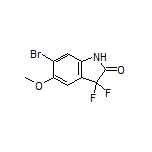 6-Bromo-3,3-difluoro-5-methoxyindolin-2-one