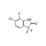 6-Chloro-3,3,7-trifluoroindolin-2-one