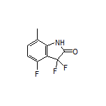 3,3,4-Trifluoro-7-methylindolin-2-one