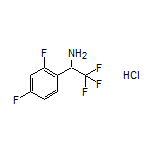 1-(2,4-Difluorophenyl)-2,2,2-trifluoroethanamine Hydrochloride