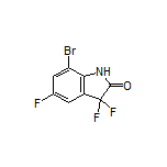 7-Bromo-3,3,5-trifluoroindolin-2-one