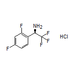 (R)-1-(2,4-Difluorophenyl)-2,2,2-trifluoroethanamine Hydrochloride