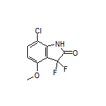 7-Chloro-3,3-difluoro-4-methoxyindolin-2-one