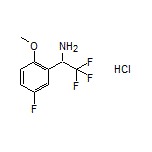 2,2,2-Trifluoro-1-(5-fluoro-2-methoxyphenyl)ethanamine Hydrochloride