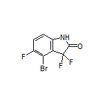 4-Bromo-3,3,5-trifluoroindolin-2-one