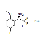 (R)-2,2,2-Trifluoro-1-(5-fluoro-2-methoxyphenyl)ethanamine Hydrochloride