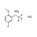 (S)-2,2,2-Trifluoro-1-(5-fluoro-2-methoxyphenyl)ethanamine Hydrochloride