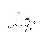 5-Bromo-7-chloro-3,3-difluoroindolin-2-one