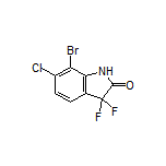 7-Bromo-6-chloro-3,3-difluoroindolin-2-one