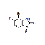 7-Bromo-3,3,6-trifluoroindolin-2-one