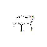 4-Bromo-3-fluoro-5-methylindole