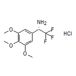 (S)-2,2,2-Trifluoro-1-(3,4,5-trimethoxyphenyl)ethanamine Hydrochloride