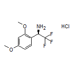 (R)-1-(2,4-Dimethoxyphenyl)-2,2,2-trifluoroethanamine Hydrochloride