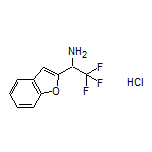 1-(Benzofuran-2-yl)-2,2,2-trifluoroethanamine Hydrochloride