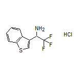 1-(3-Benzothienyl)-2,2,2-trifluoroethanamine Hydrochloride