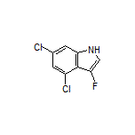 4,6-Dichloro-3-fluoroindole