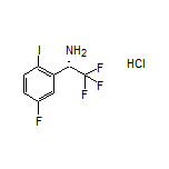 (S)-2,2,2-Trifluoro-1-(5-fluoro-2-iodophenyl)ethanamine Hydrochloride