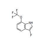 3-Fluoro-7-(trifluoromethoxy)indole