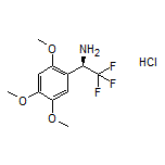 (R)-2,2,2-Trifluoro-1-(2,4,5-trimethoxyphenyl)ethanamine Hydrochloride