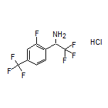 2,2,2-Trifluoro-1-[2-fluoro-4-(trifluoromethyl)phenyl]ethanamine Hydrochloride