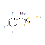 (S)-2,2,2-Trifluoro-1-(2,4,5-trifluorophenyl)ethanamine Hydrochloride