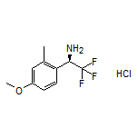 (R)-2,2,2-Trifluoro-1-(4-methoxy-2-methylphenyl)ethanamine Hydrochloride