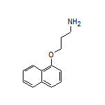 3-(Naphthalen-1-yloxy)-1-propanamine