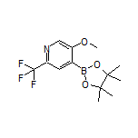 5-Methoxy-2-(trifluoromethyl)pyridine-4-boronic Acid Pinacol Ester