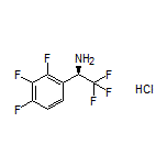 (R)-2,2,2-Trifluoro-1-(2,3,4-trifluorophenyl)ethanamine Hydrochloride