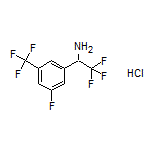 2,2,2-Trifluoro-1-[3-fluoro-5-(trifluoromethyl)phenyl]ethanamine Hydrochloride