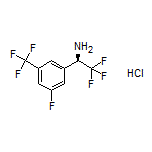 (R)-2,2,2-Trifluoro-1-[3-fluoro-5-(trifluoromethyl)phenyl]ethanamine Hydrochloride