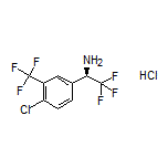 (R)-1-[4-Chloro-3-(trifluoromethyl)phenyl]-2,2,2-trifluoroethanamine Hydrochloride