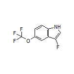 3-Fluoro-5-(trifluoromethoxy)indole